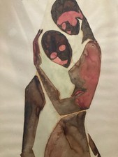 Beautiful Drawing Naked Woman