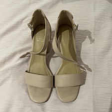 F&F Nude Block Heel Ankle