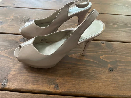 Nine west nude patent - west,