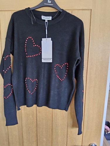 Paramour heart jumper - jumper, s/m