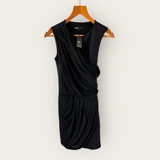 Maje Black Dress Size 1 UK 4