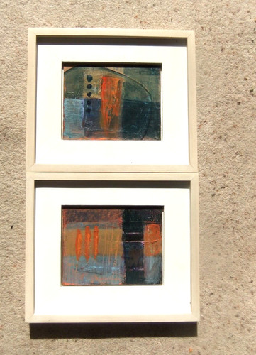 Pair mary greene oil - pair, painting