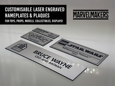 Custom Size Laser Engraved