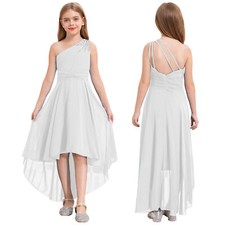 UK Girl Princess Party Dress Ball Gown Wedding Bridesmaid Prom Birthday Dress