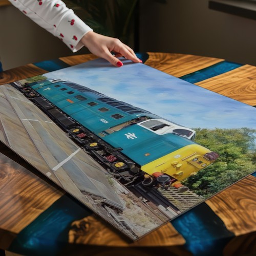 Class 55009 deltic - 55009,