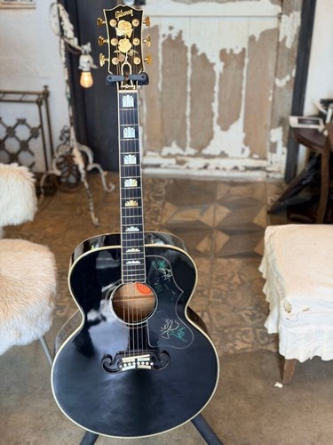 Gibson 200 rose - j-200, black