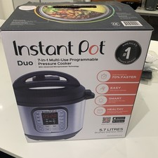 Instant Pot DUO 7in1 Smart/Pressure Cooker  5.7L (See description)  - RRP £130.0