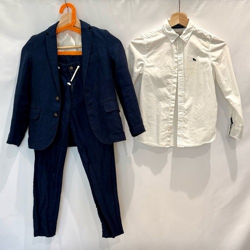 Kids navy suit - navy,