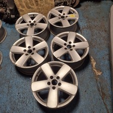 vw  alloy wheels Set of 5  , 7.5j x 16" h2, et47,3c0601025e,5 x 112 pcd 5 spoke