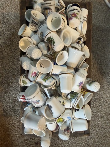 Large collection thimbles - large,