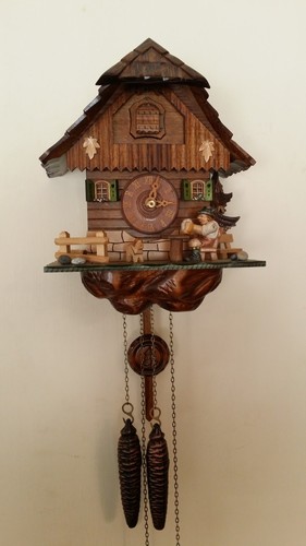 Vintage cuckoo clock beer - clock,