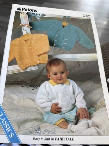 Patons baby knitting pattern - baby,