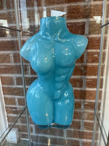 Art glass torso male - male, female-