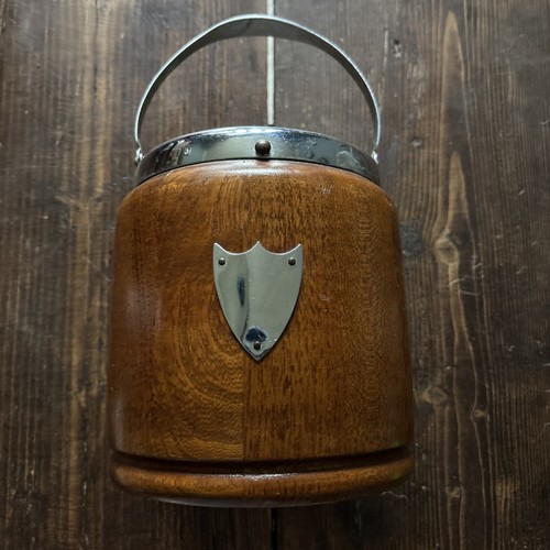 Antique english oak biscuit - antique,