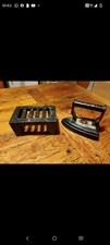 Vintage Cast Iron Iron With a
