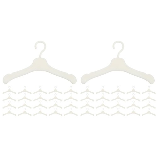 White reusable doll clothing - reusable,