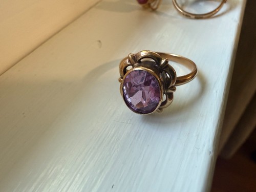 Vintage soviet 583 14k rose - 14k,