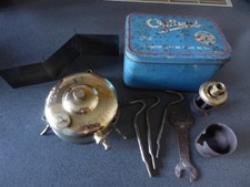 Vintage Optimus No 00 Camping Stove With Original Storage Tin