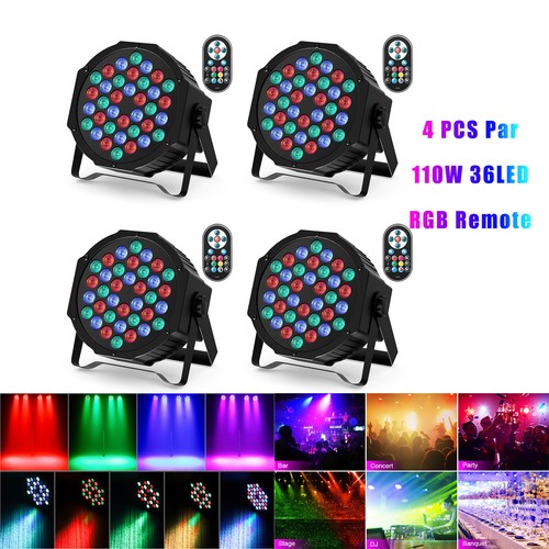 4pcs 120w led - 4pcs, par