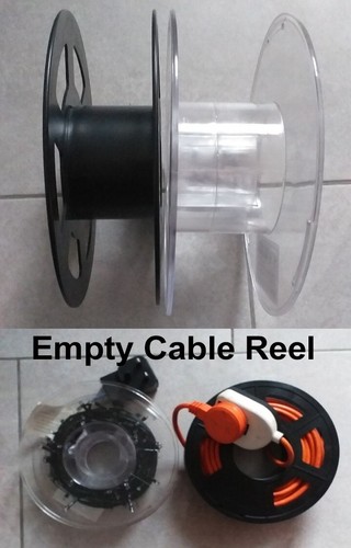Empty cable reel - empty,