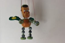 PELHAM PUPPET  JUNIOR RANGE  BABY DRAGON IN BOX UNTANGLED STRINGS