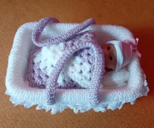 Dolls  Lilac Glitter & White