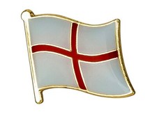 ENGLAND / ST GEORGE  Flag Lapel Pin Badge FREE UK POSTAGE