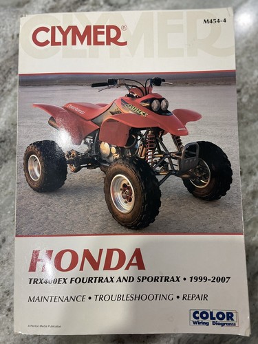 Clymer honda trx400ex fourtrax - clymer,