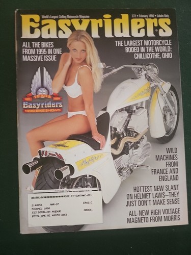 Easyriders magazine 272 - magazine, #272