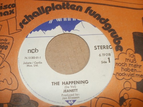 Jeanett the happening vinyl - jeanett-,