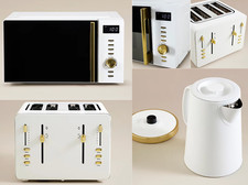 White & Gold 1.7 L Kettle 4