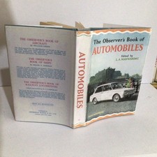 Observers Book Of Automobiles
