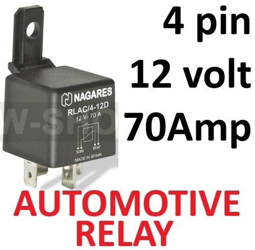 12v relay 70amp 4 - relay,