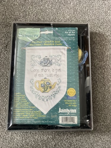 Janlynn banners cross stitch - cross,