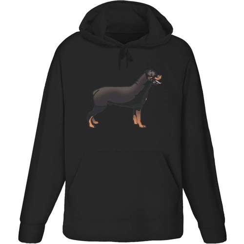 Rottweiler dog standing - dog, standing'
