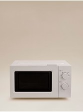 Cream 17L Manual Microwave