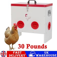 6 Ports Metal Chicken Feeder