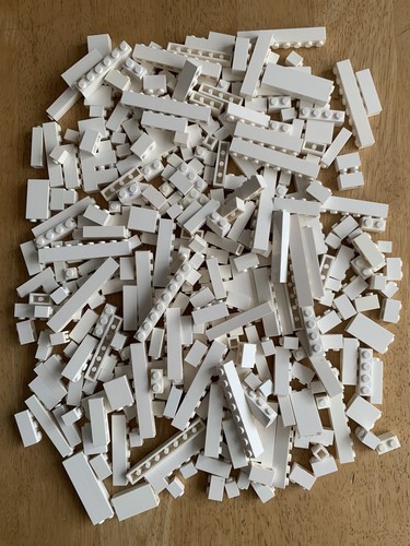 Lego white 400g wide brick - 400g,
