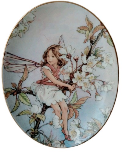 Royal worcester flower - worcester, faries