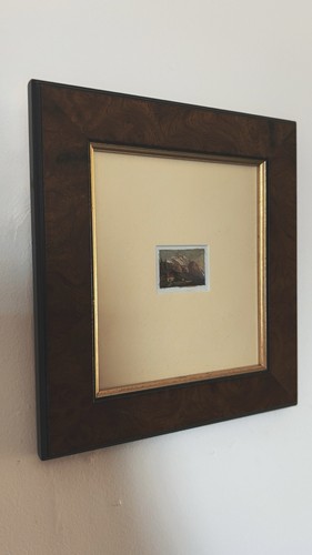 Antique original oil painting - antique,