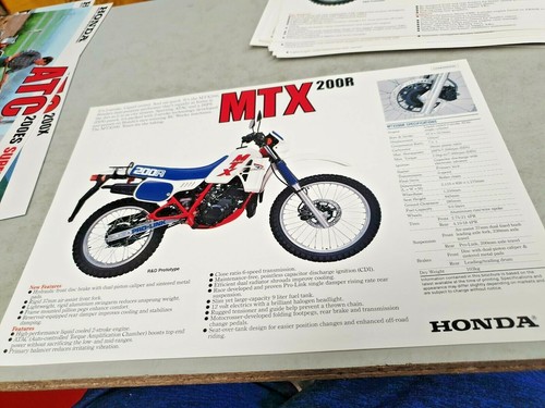 1985 honda mtx200r - 1985,