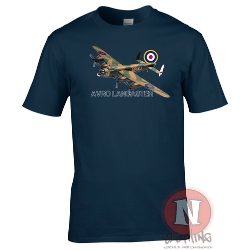 Raf lancaster bomber - raf, t-shirt