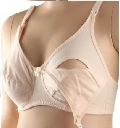 Cotton maternity nursing bra - maternity,