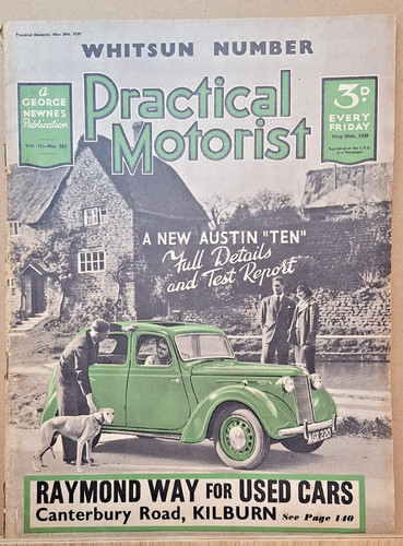 Vintage practical motorist car - practical,
