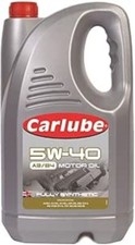 GENUINE CARLUBE 5W-40 5W40 A3-B4 FULLY SYNTHETIC MOTOR OIL - SAME DAY DISPATCH