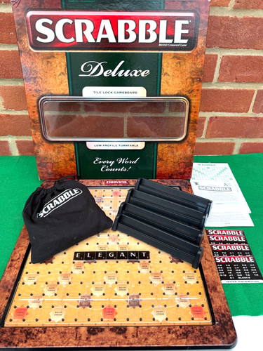 Mattel scrabble deluxe board - mattel,