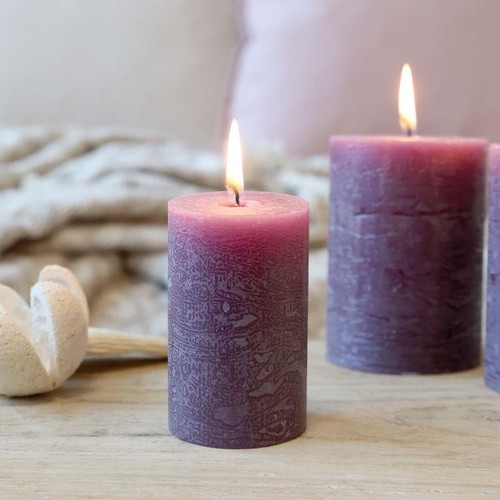 Rustic dark purple - rustic, pillar