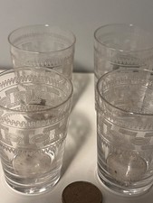 A set of 4 matching tiny greek