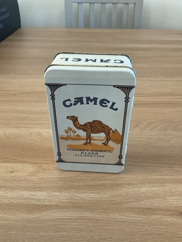 Vintage camel cigarettes tin - camel,