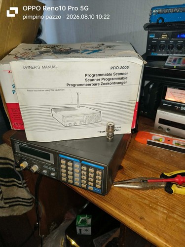 Realistic scanning receiver - scanning,